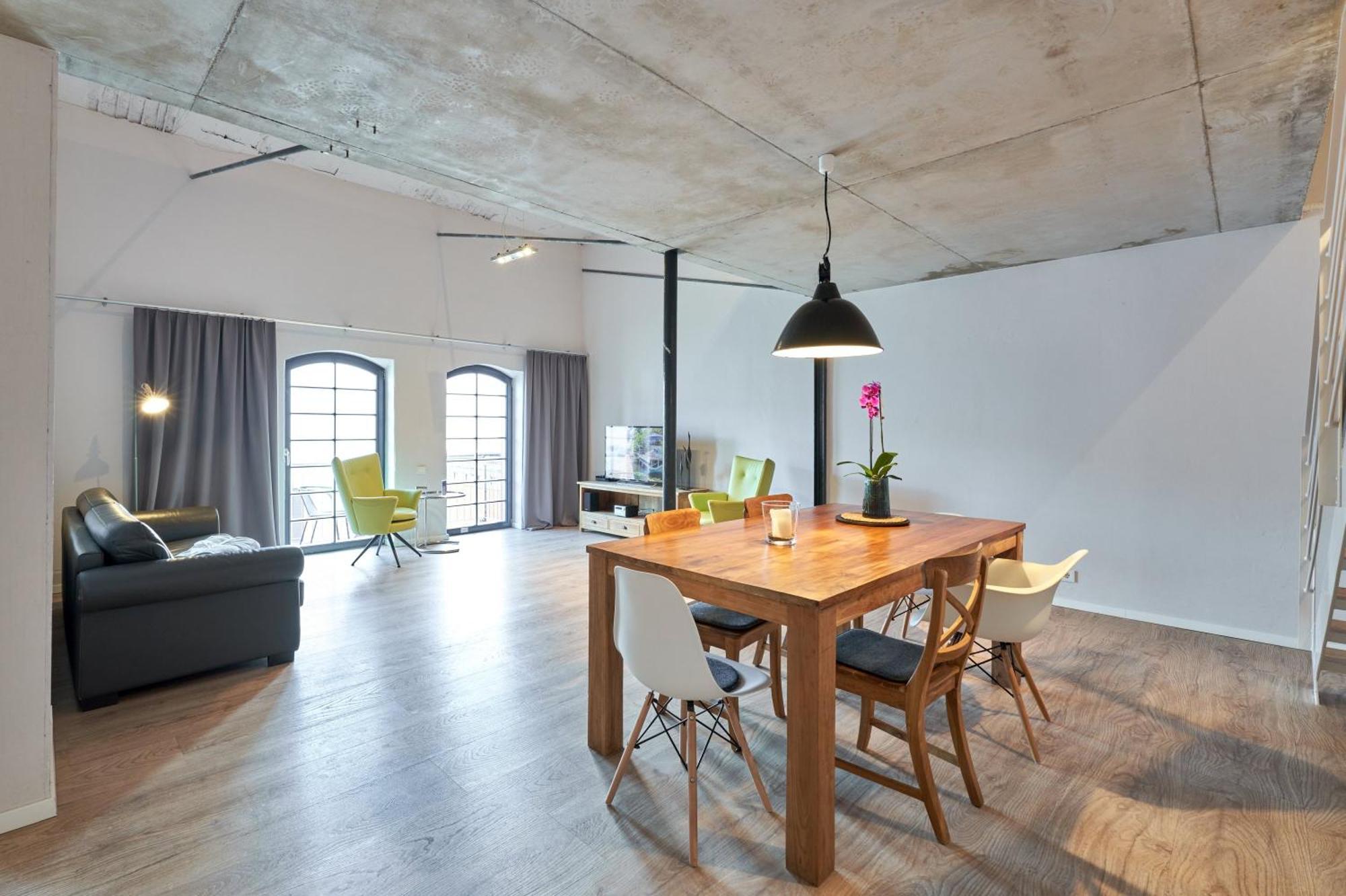 Havelblau Ferienlofts Daire Brandenburg  Oda fotoğraf