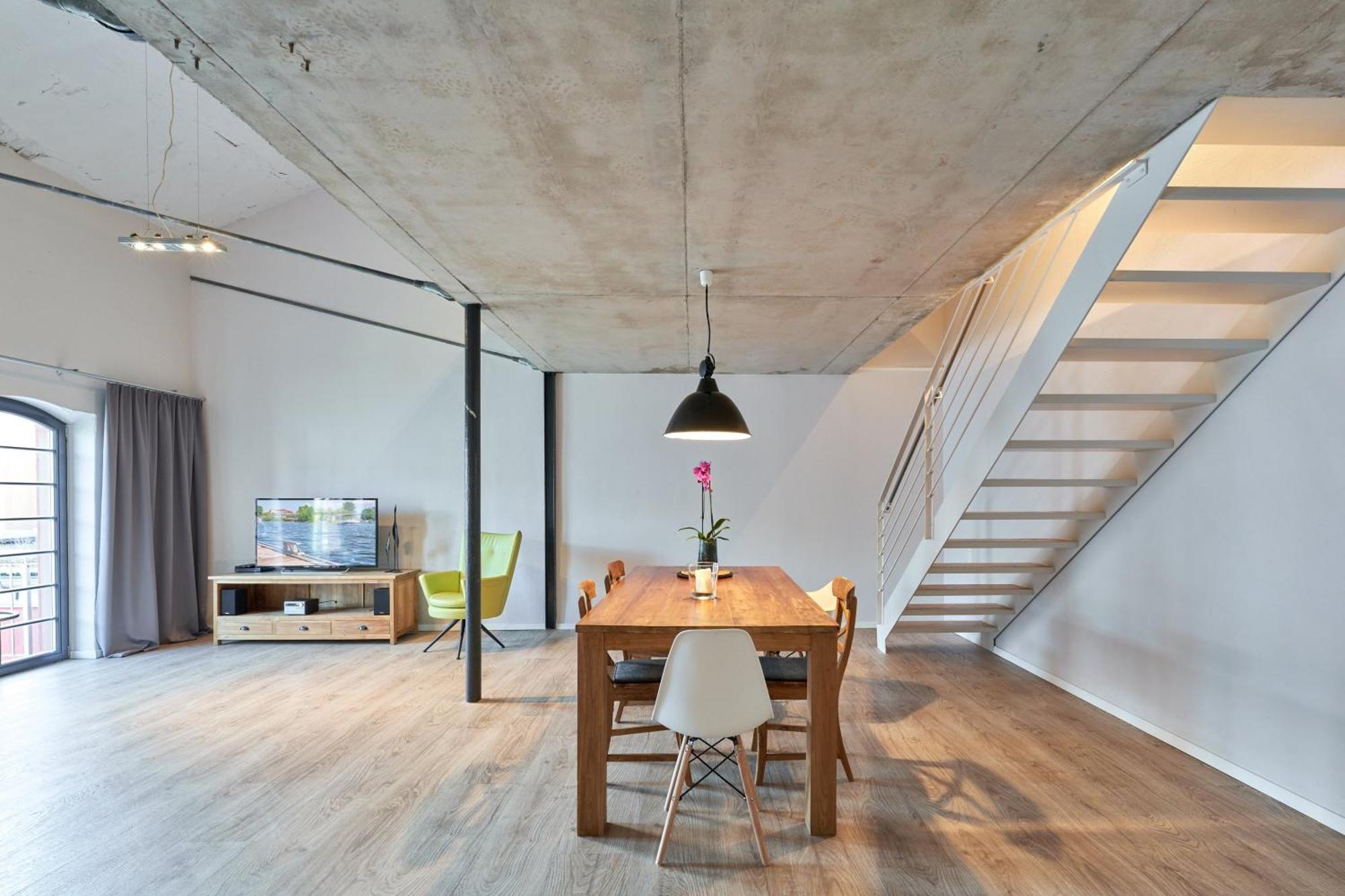 Havelblau Ferienlofts Daire Brandenburg  Oda fotoğraf