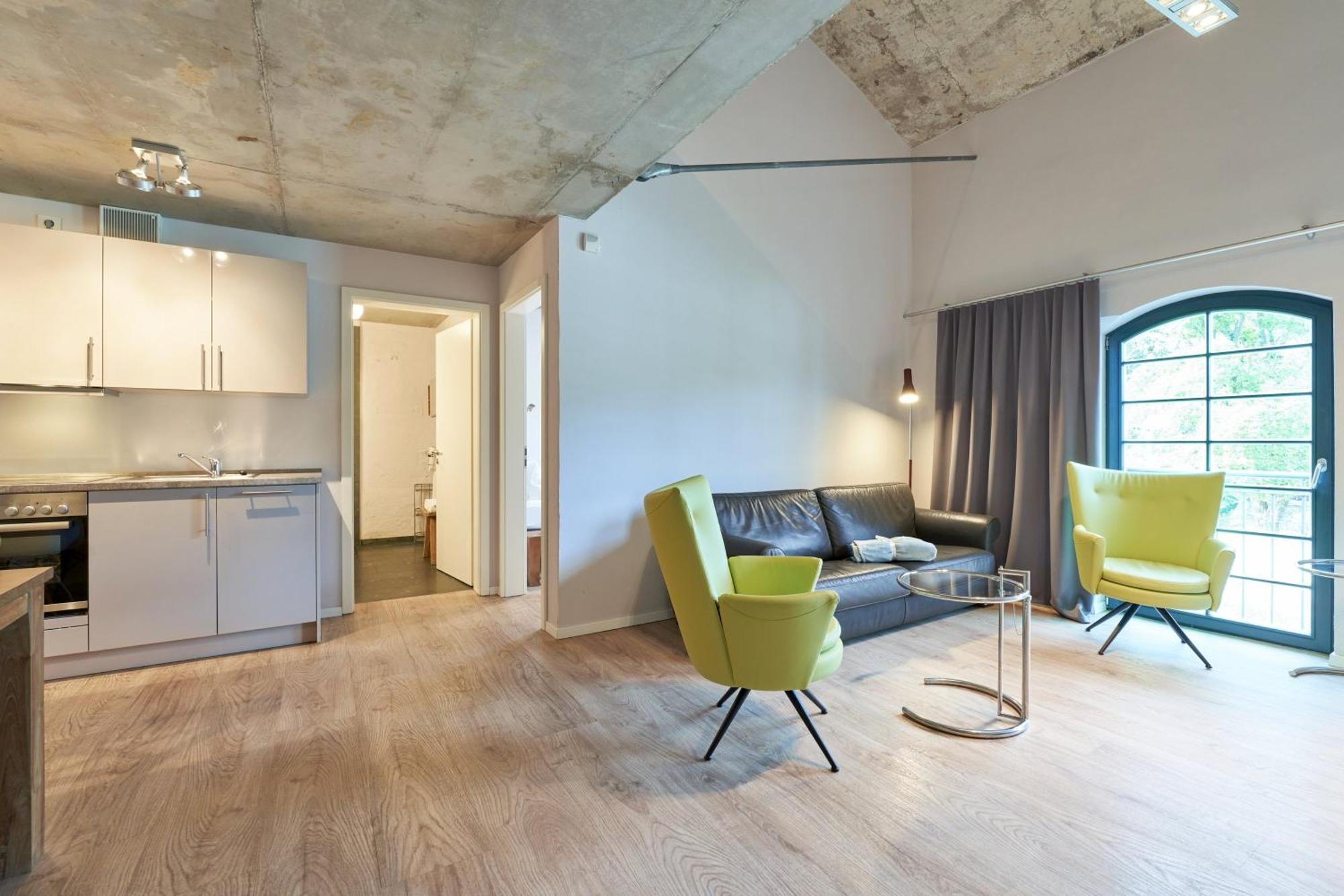 Havelblau Ferienlofts Daire Brandenburg  Oda fotoğraf