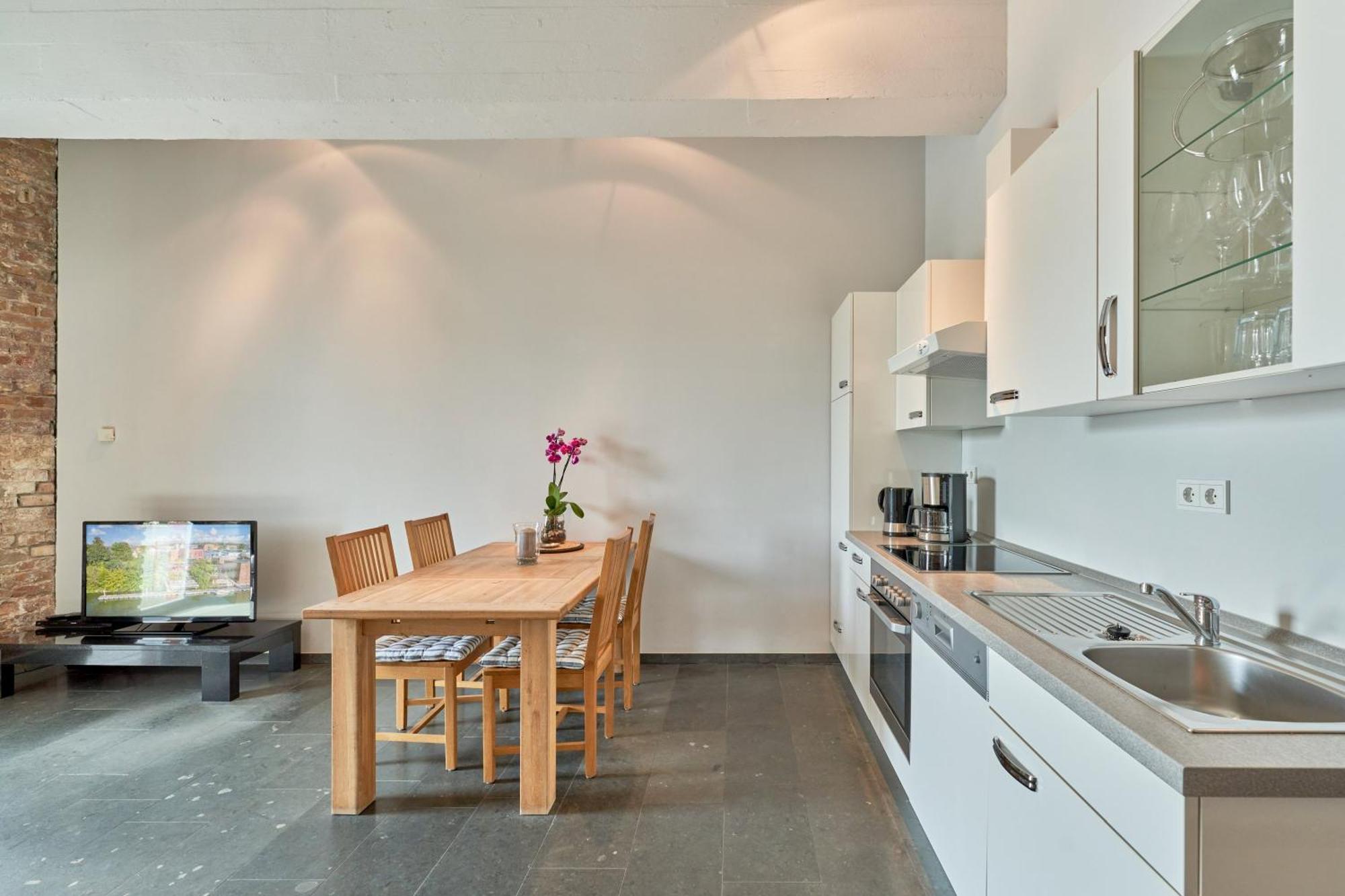 Havelblau Ferienlofts Daire Brandenburg  Oda fotoğraf