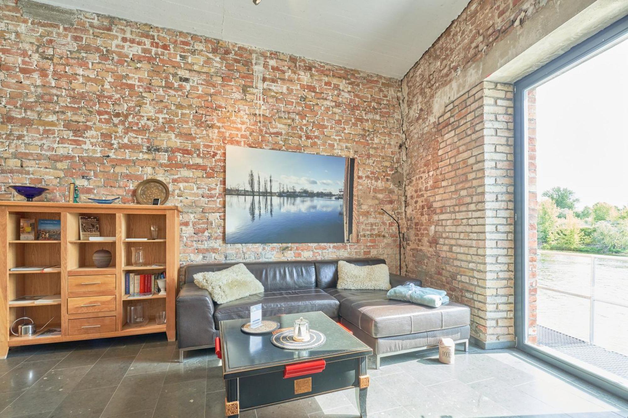 Havelblau Ferienlofts Daire Brandenburg  Oda fotoğraf