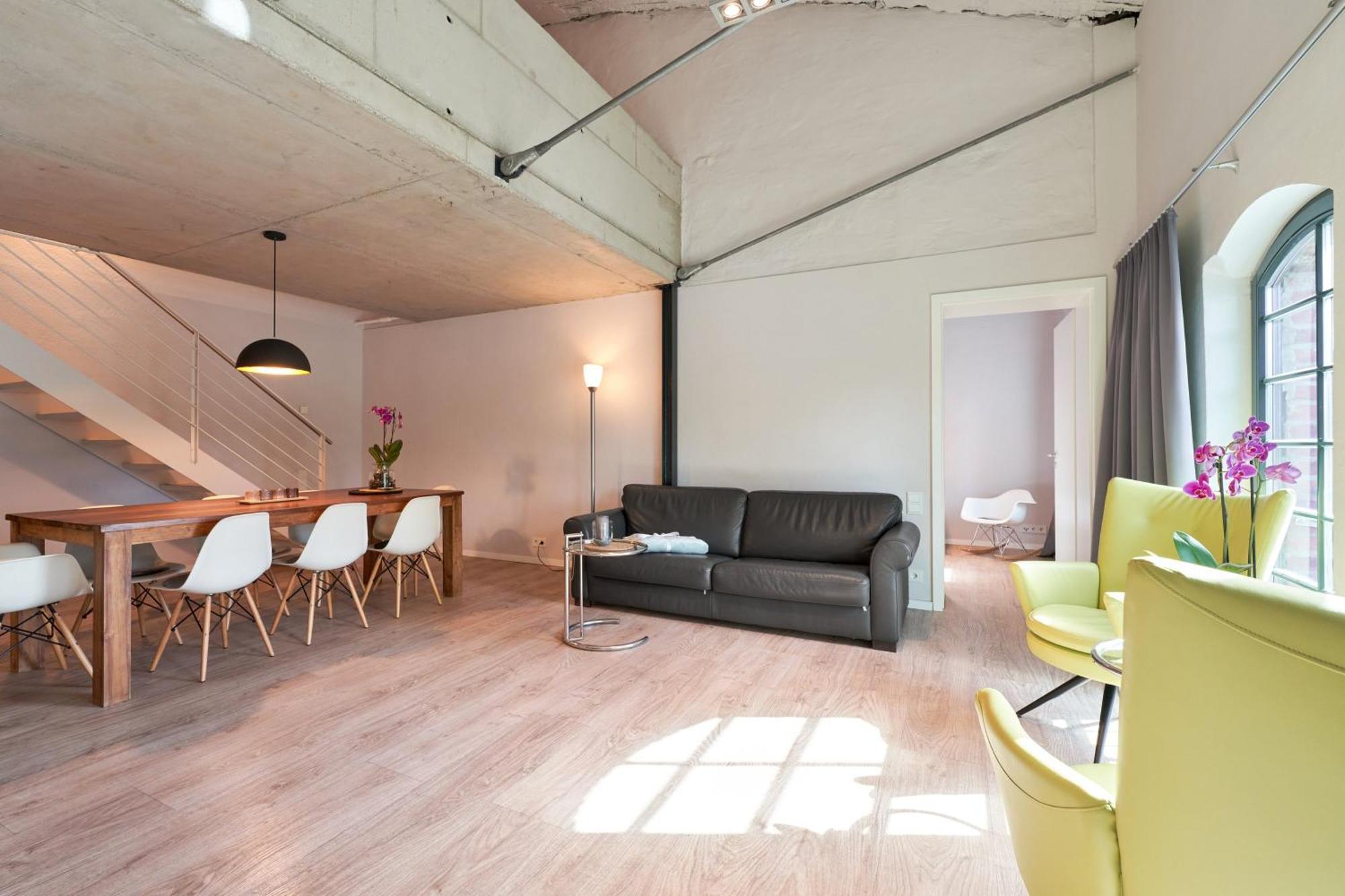 Havelblau Ferienlofts Daire Brandenburg  Oda fotoğraf