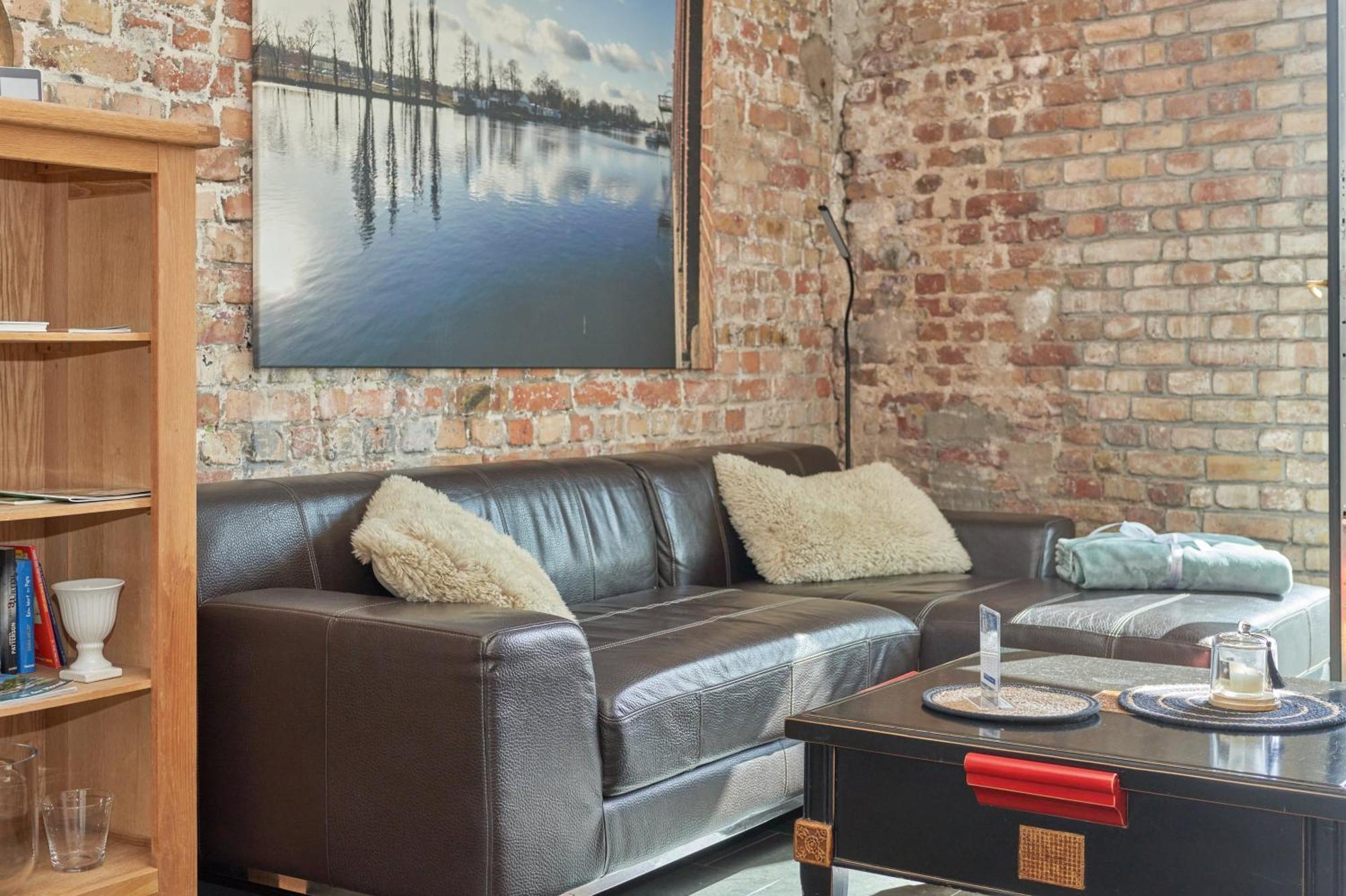 Havelblau Ferienlofts Daire Brandenburg  Oda fotoğraf